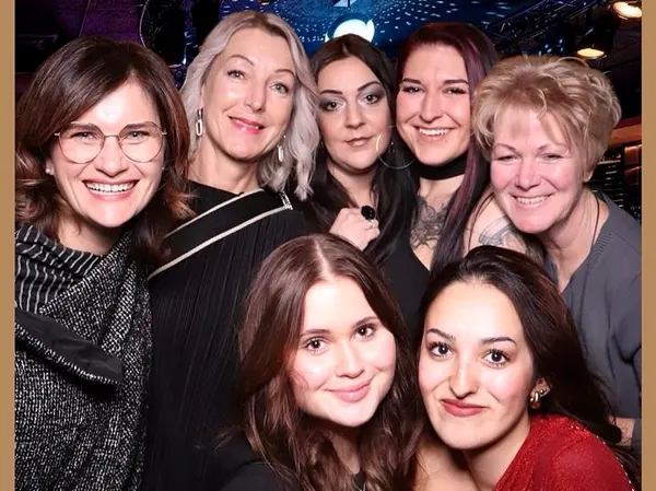 Das Team des Salons, Weihnachten 2024
